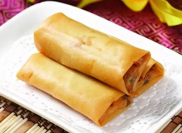 ming-dynasty - Crispy Egg Roll (Veggie) (脆皮春卷)