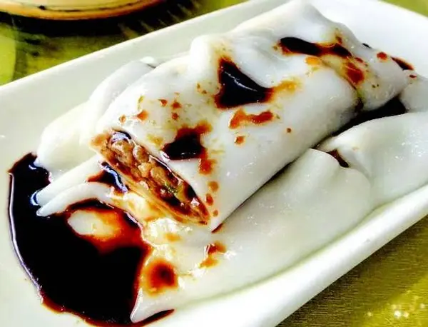 ming-dynasty - Beef Rice Noodle Roll 香茜牛肉腸粉