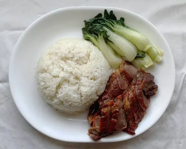 ming-dynasty - Honey BBQ Pork over Rice 蜜汁叉烧饭