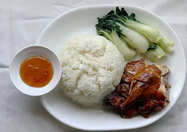 ming-dynasty - Roast Duck over Rice 脆皮烧鸭饭