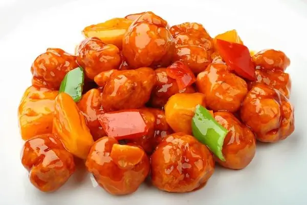 ming-dynasty - Sweet and Sour Pork (菠蘿咕嚕肉)