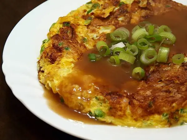 ming-dynasty - Shrimp Egg Foo Young (蝦芙蓉蛋)