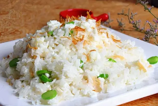 ming-dynasty - Dried Scallops and Egg White Fried Rice (瑤柱蛋白炒飯)