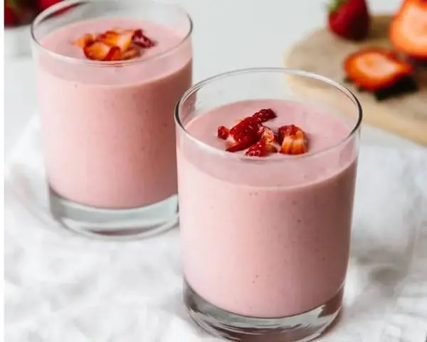 mission-burritos - . Banana strawberry smoothie