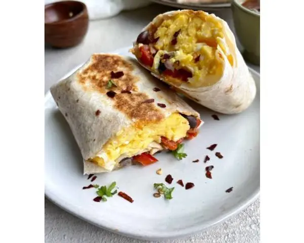 mission-burritos - Beef &  potatoes  breakfast burrito