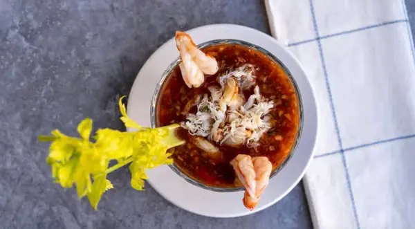 mission-street-oyster-bar - Seafood Gazpacho