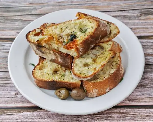 mission-street-oyster-bar - Garlic Bread