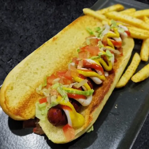 mister-burger-cafeteria - Chicken Hotdog