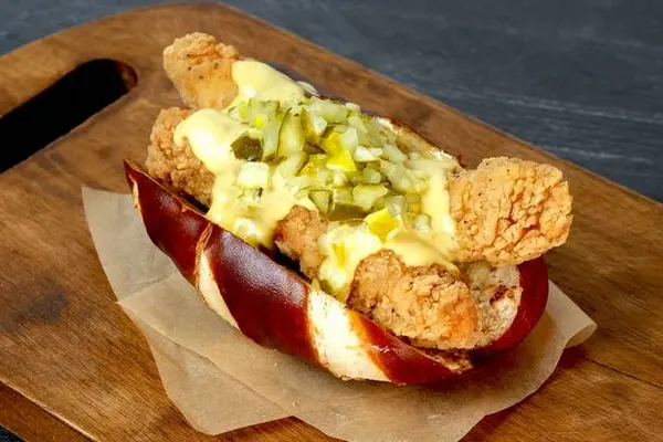 mlb-ballpark-bites - Ballpark Chicken Sandwich