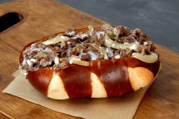 mlb-ballpark-bites - Philly Cheesesteak