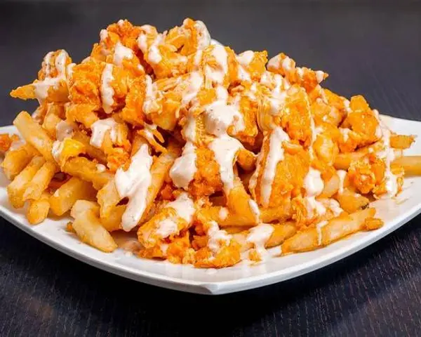 monster-mac-wings - Buffalo Chicken Ranch Fries