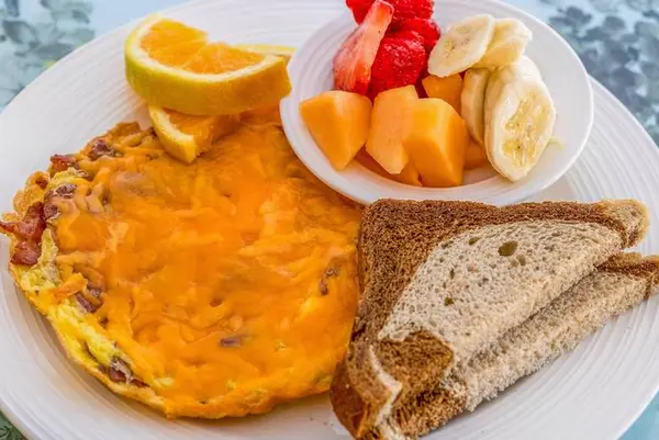 morning-due-cafe - Meat Lovers Omelette