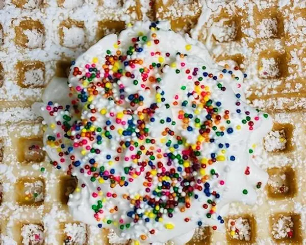 morningside-waffle-bar - Rainbow Waffle Pie