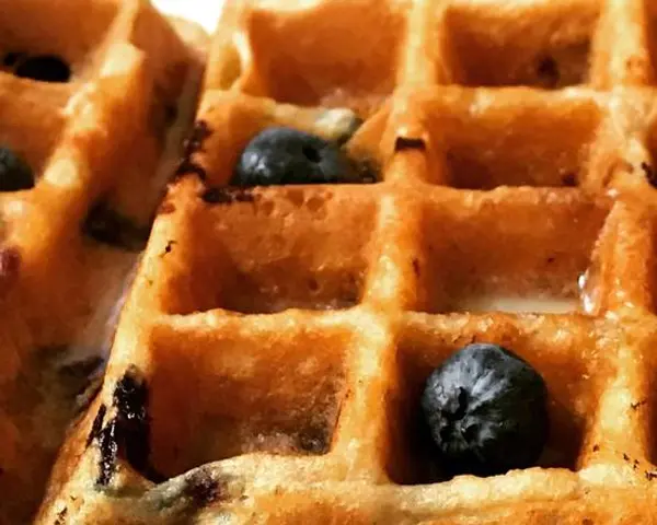 morningside-waffle-bar - Blueberry Waffles