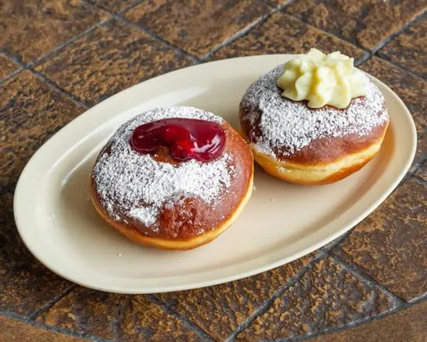 moscow-tbilisi-russian-bakery - Donut with Custard Cream