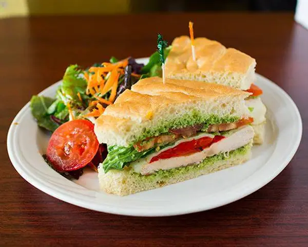 moz-cafe-inc - Grilled Chicken Sandwich