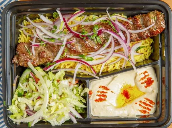 mr-falafel - Kofta Kabob Platter