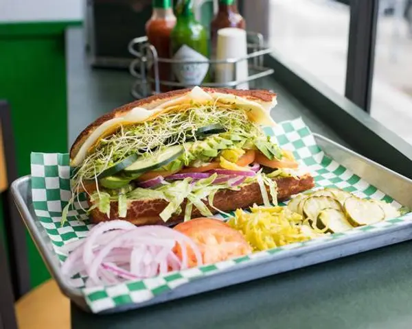 mr-pickles-sandwich-shop - Vegetable Sandwich