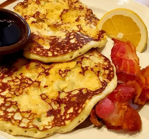 mymy - Parmesan Crusted Zucchini Ricotta Pancake