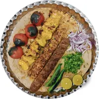 naan-kebab - صينية طعام