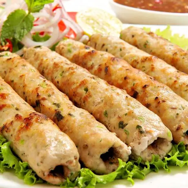 naan-n-curry - Lamb Seekh Kebab