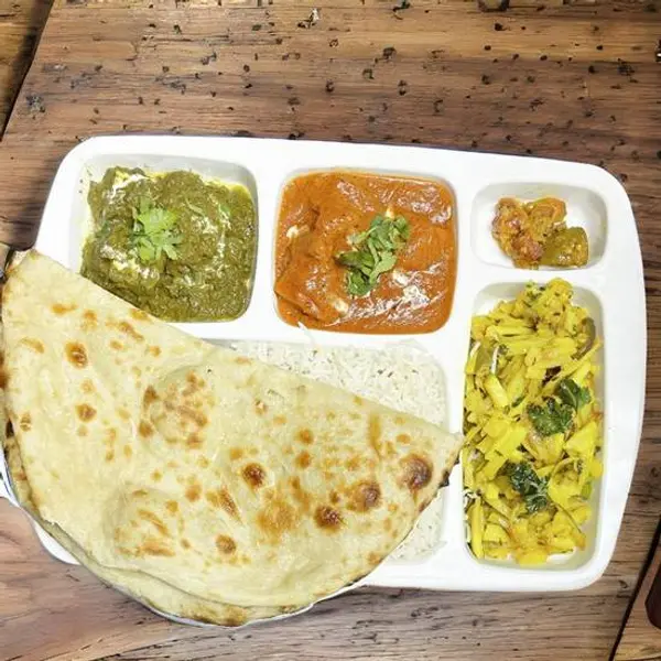 naan-n-curry - Thali combo