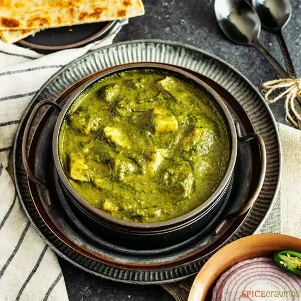 naan-n-curry - Aaloo Saag