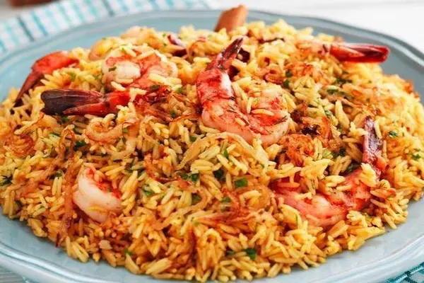 namaste-indian-cuisine - Shrimp Biryani