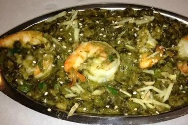 namaste-indian-cuisine - Shrimp Saag