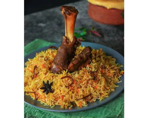 namaste-indian-cuisine - Lamb Shank Biryani