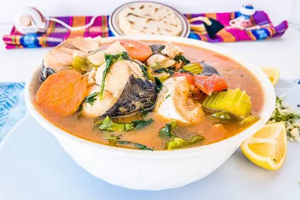 naomis-pupuseria-restaurant - Fish Soup (Caldo de Pescado)