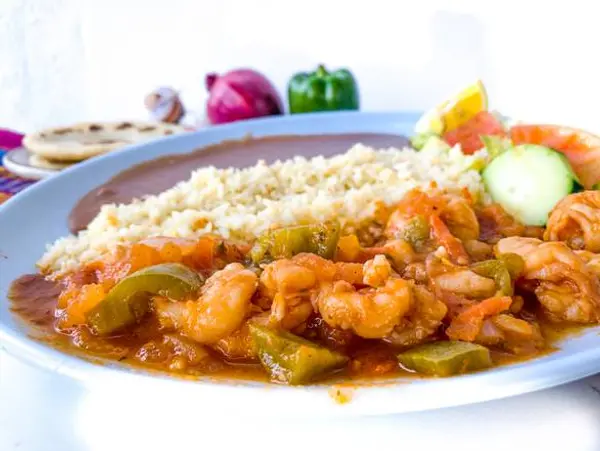 naomis-pupuseria-restaurant - Ranch Style Shrimps (Camarones Rancheros)