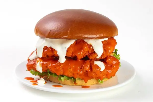 nascar-tenders-burgers - Darlington Hot Chicken Sandwich