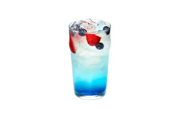 nascar-tenders-burgers - Sparkling Blue Raspberry Lemonade