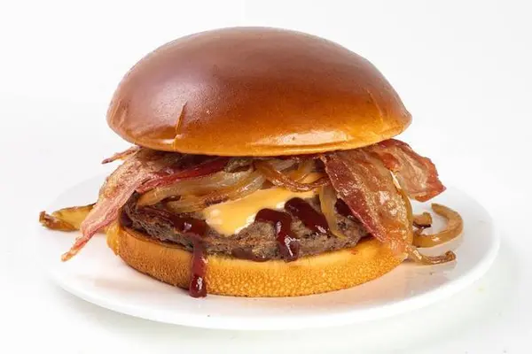 nascar-tenders-burgers - Kansas BBQ Bacon Burger