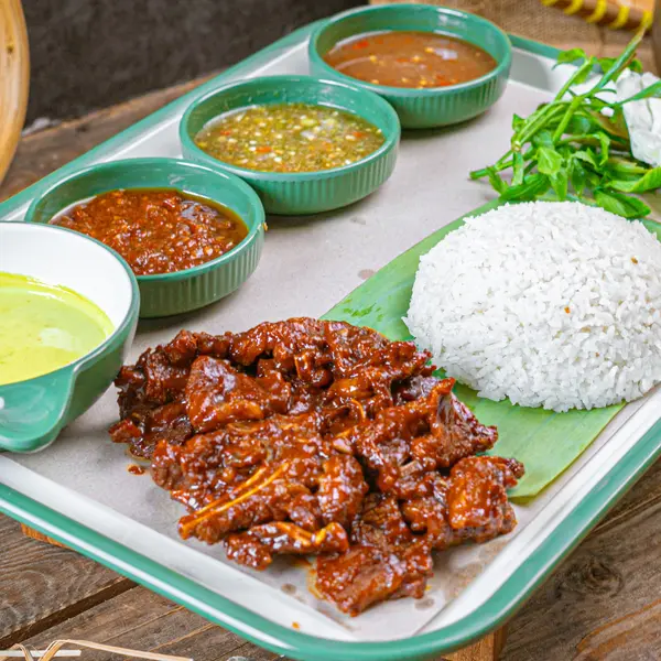 nasi-dulang-daun-pisang-bangi-al - DULANG KAMBING BKR