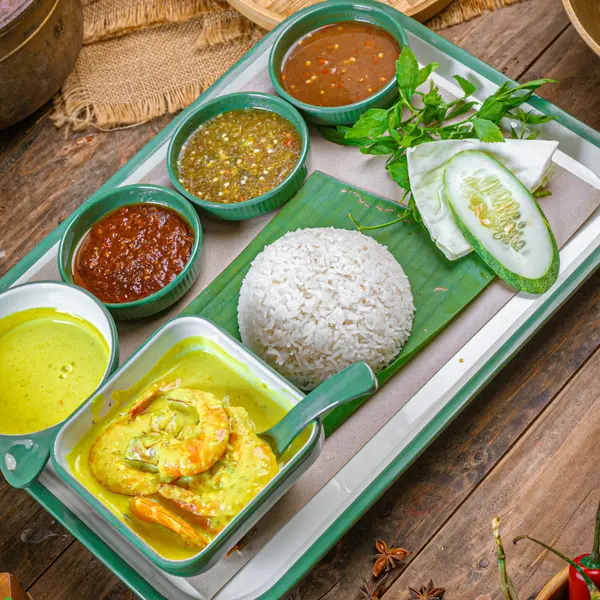 nasi-dulang-daun-pisang-bangi-al - DULANG UDANG LEMAK
