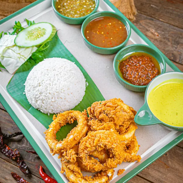 nasi-dulang-daun-pisang-bangi-al - DULANG SOTONG TEPUNG