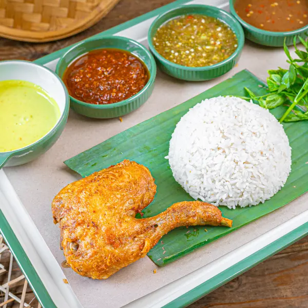 nasi-dulang-daun-pisang-bangi-al - DULANG AYAM