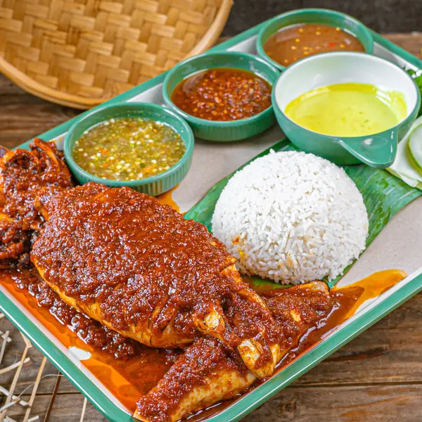 nasi-dulang-daun-pisang-bangi-al - DULANG SOTONG BAKAR