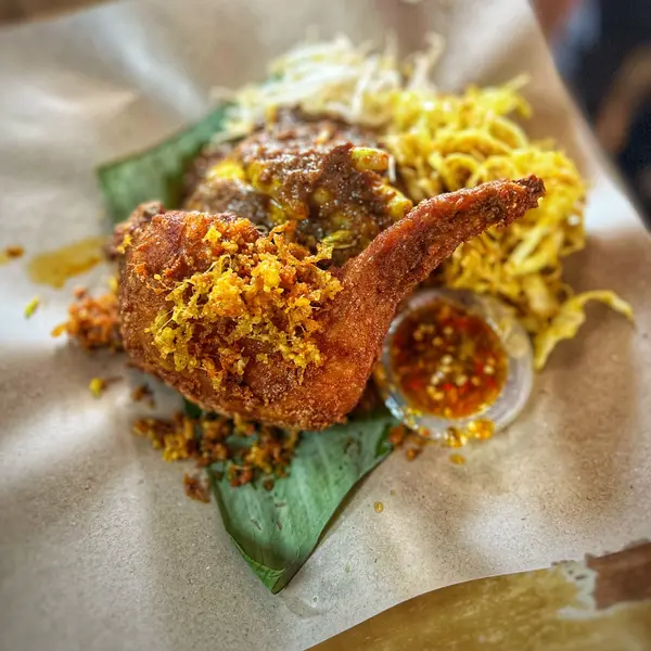 nasi-dulang-daun-pisang-bangi-al - SUMATERA AYAM