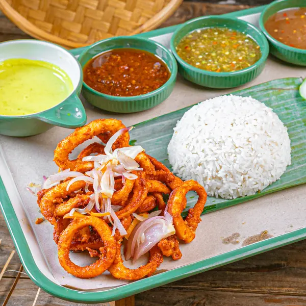 nasi-dulang-daun-pisang-bangi-al - DULANG SOTONG KUNYIT