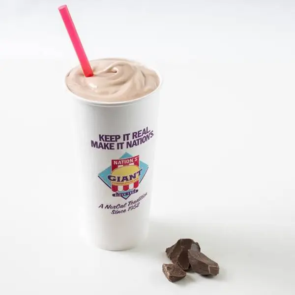 nations-giant-hamburgers - CHOCOLATE SHAKE