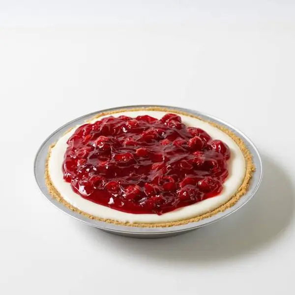 nations-giant-hamburgers - CHEESECAKE WITH CHERRY TOPPING PIE (WHOLE)