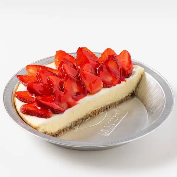 nations-giant-hamburgers - CHEESECAKE WITH STRAWBERRY TOPPING (Half)