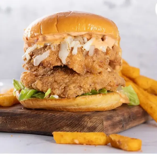 nd-burger - برجر دجاج حار