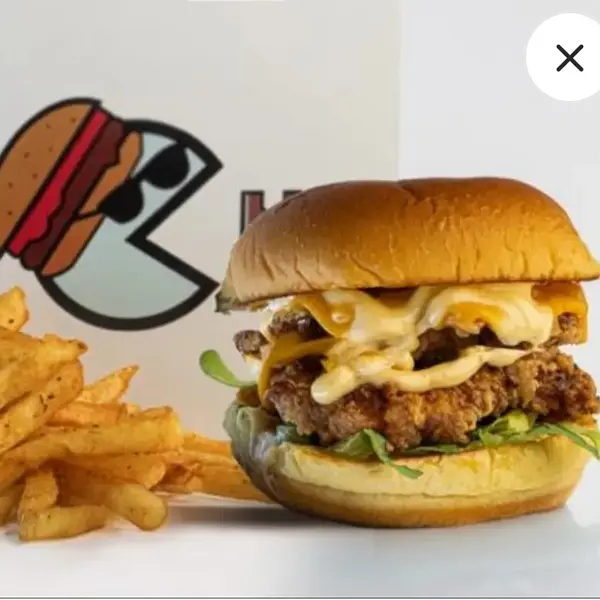 nd-burger - برجر دجاج بيري بيري