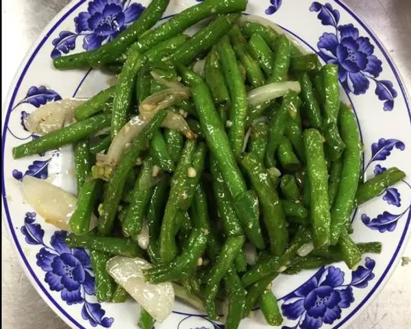 new-fortune-restaurant - Sauteed String Bean with Minced Garlic(蒜茸炒豆仔)