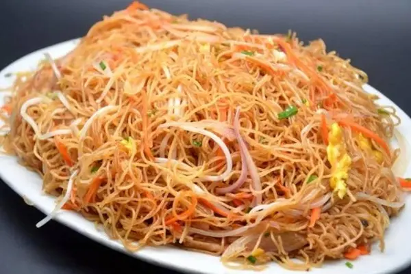 new-fortune-restaurant - Three Kinds of Shredded Meat Chow Mein(三丝炒面)