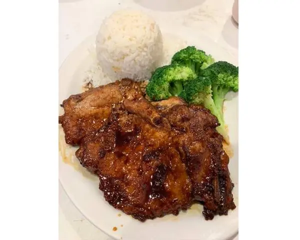 new-regent-cafe - Pork Chop Teriyaki  日式猪扒